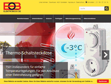 Tablet Screenshot of elektrobock.com